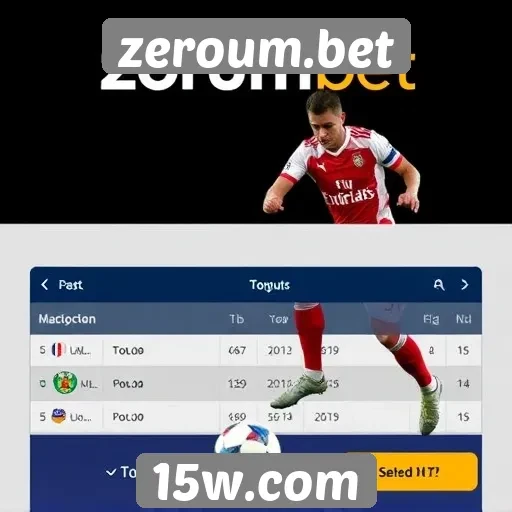 Apostas esportivas no zeroum.bet em destaque